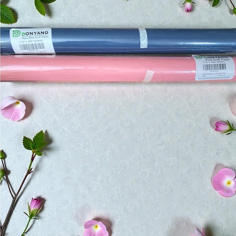 Pink and Blue Craft  Paper